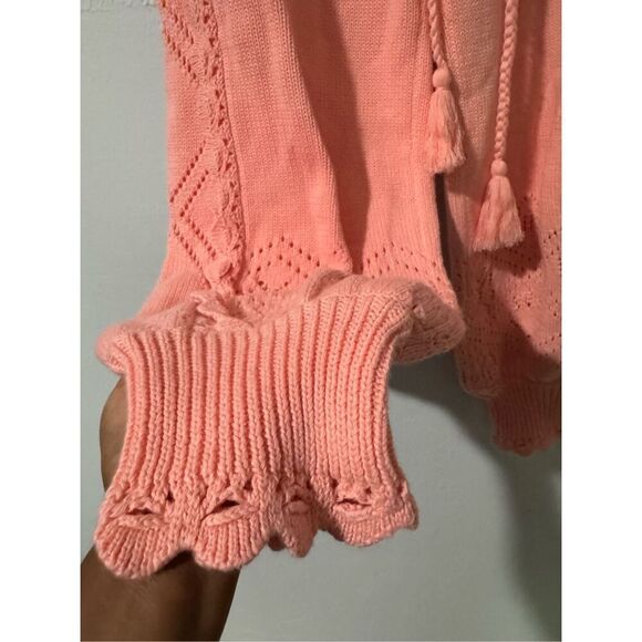 Loveshackfancy Nyla joggers in peach Melba XS - Picture 14 of 16